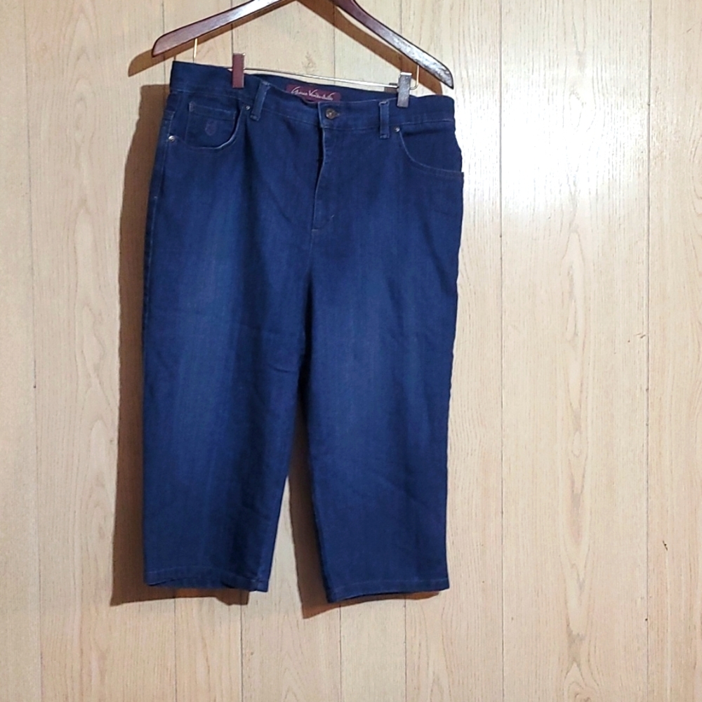 Gloria Vandervilt Capri jeans 16p
